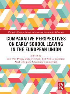 cover image of Comparative Perspectives on Early School Leaving in the European Union